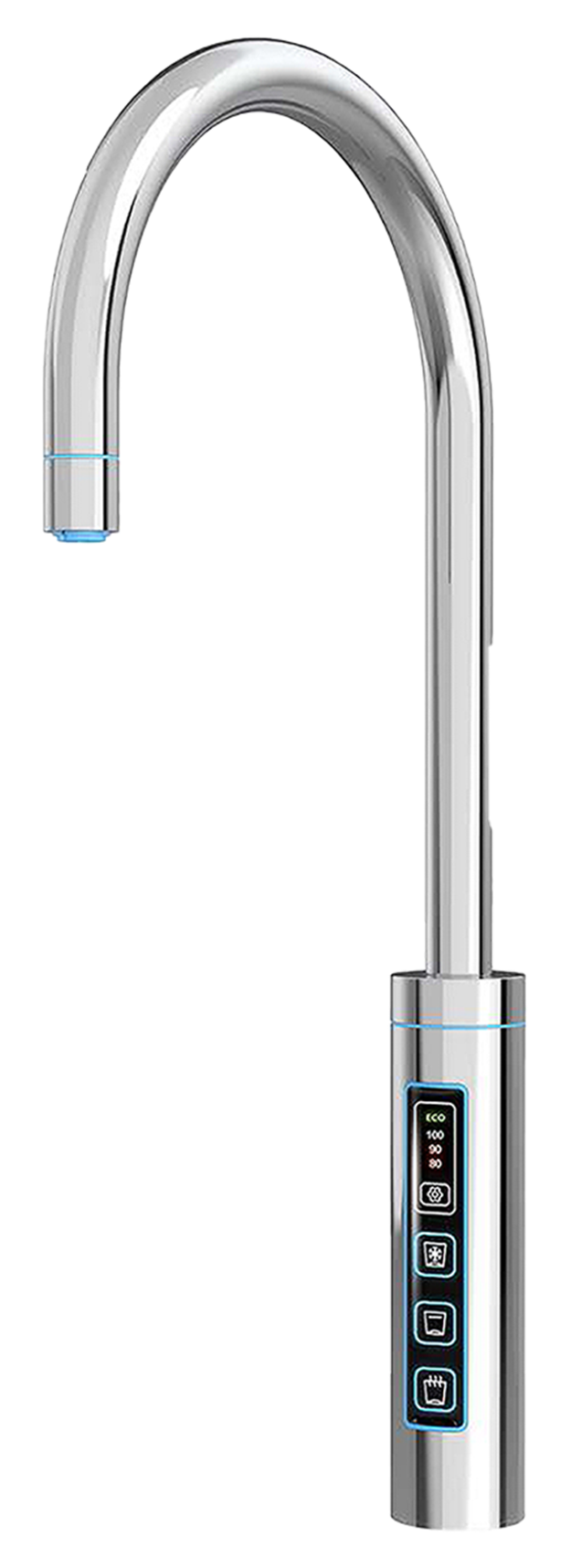 3in1 Touch Armatur (für Sprudler) rund, Chrom (XO-AR 3001)