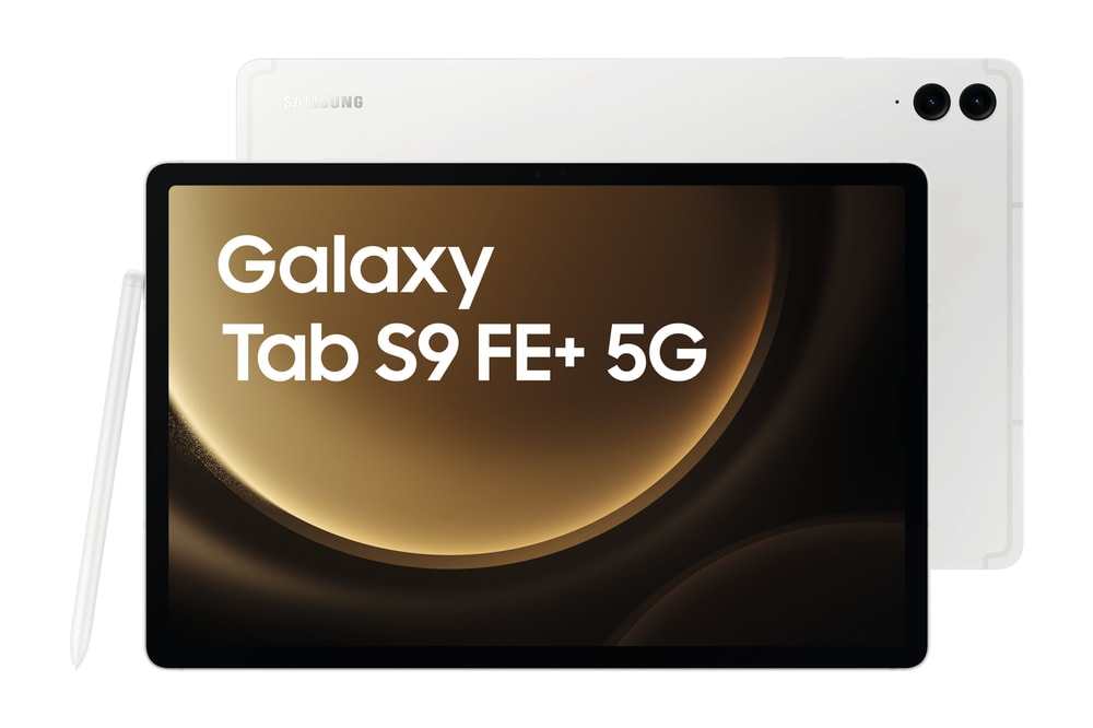 Galaxy Tab S9+ FE 5G 128GB Silver Tablet