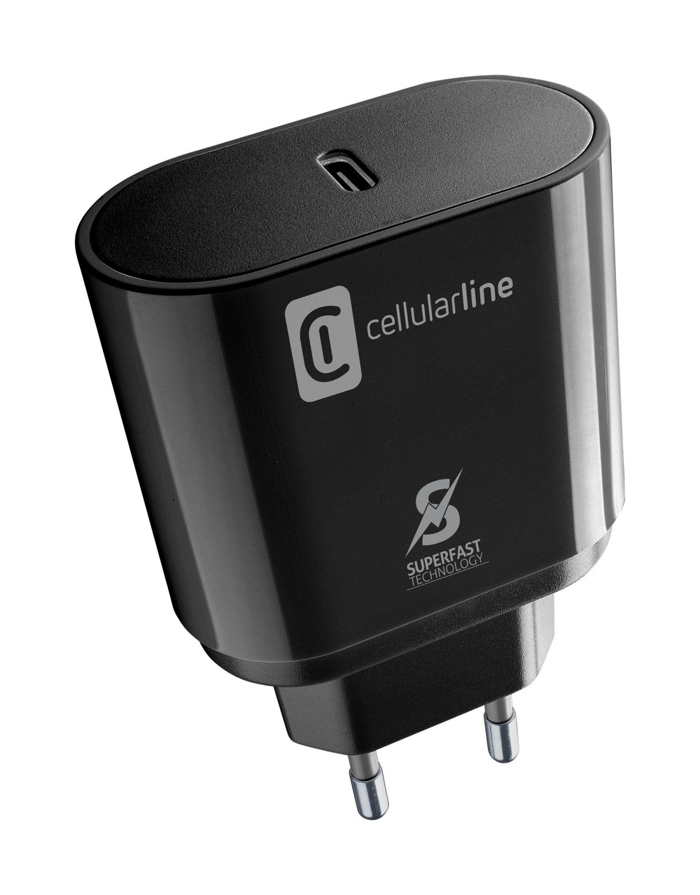 Super Fast Charger PD 25W, USB Type-C, schwarz (60050)
