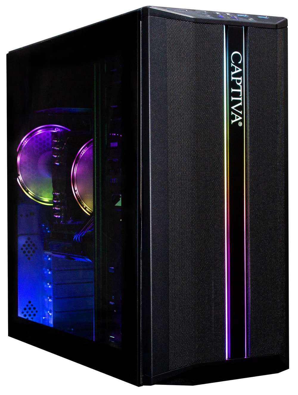 Gaming-PC Highend Gaming I73-929, Schwarz, Intel Core i7-11700F, 16 GB, 1 TB SSD, GeForce RTX 4070