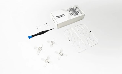 Abbildung Kleines Paket, große Reparaturen. Reparieren Sie mühelos Ihren HOVERAir X1.