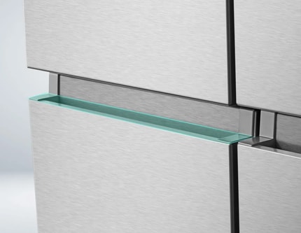 Abbildung Integrierter Metallgriff