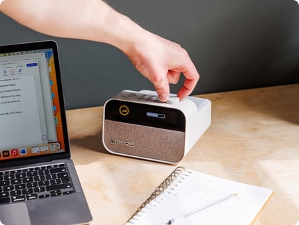 Abbildung Deinen Wecker zu stellen dauert nur einen Moment