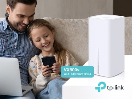 Abbildung All-in-One-Modem Router für DSL, G.fast und Glasfaser (SFP)