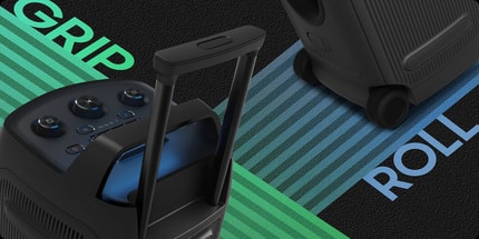 Abbildung „Grip & Roll“-Funktion