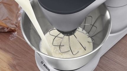 Abbildung Extra große, gebürstete 5,5l Edelstahlschüssel