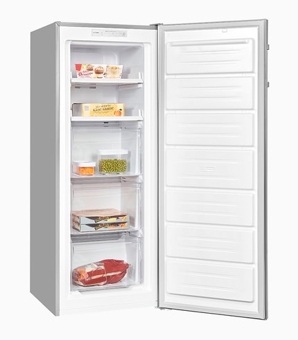 Abbildung Exquisit Gefrierschrank GS231-NF-H-040C inoxlook