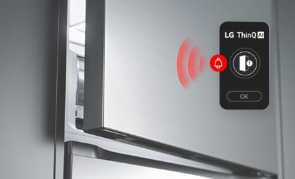 Abbildung Erkennen einer leicht geöffneten Tür