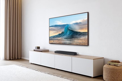 Abbildung Kraftvoller Surround Sound in kompaktem Design