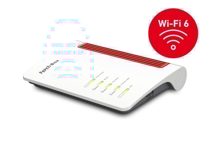 Abbildung Glasfaser-Power mit schnellem Wi-Fi 6