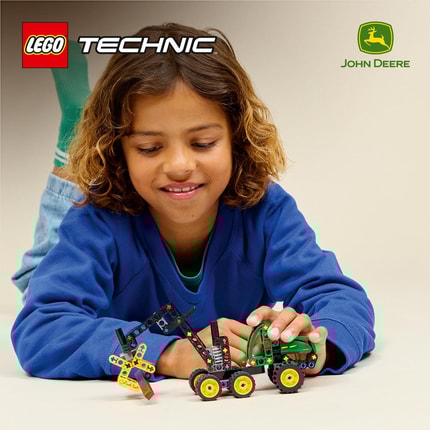 Abbildung Spielzeug-Harvester für Abenteuer im Wald