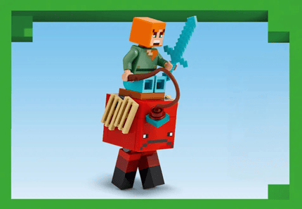 Abbildung Den Schreiter reiten