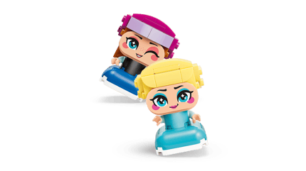 Abbildung Zauberhafte Abenteuer mit LEGO® Disney Frozen: Mini-Prinzessinnen Anna und Elsa zum Bauen und Spielen!