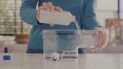 Abbildung Entfernen Sie Kalk für eine längere Lebensdauer Ihrer Maschine