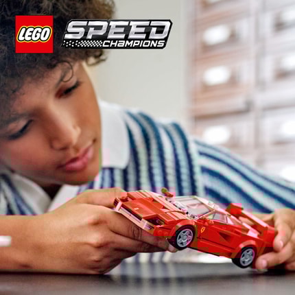 Abbildung LEGO® Ferrari F40 Supersportwagen Bauset