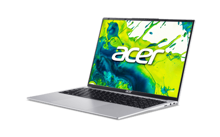 Abbildung Leichtes 16-Zoll Notebook mit Intel® Core™ 3, WUXGA IPS & Windows 11