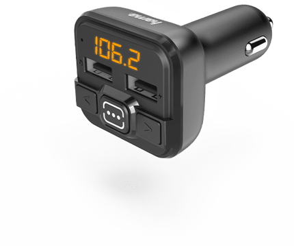 Abbildung Kompakter FM-Transmitter in klassischem Design