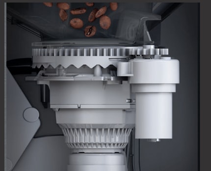 Abbildung Der neue Product Recognising Grinder (P.R.G.)