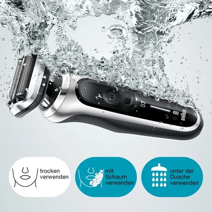 Abbildung 100% wasserdichter Rasierer – für Wet&Dry-Anwendung