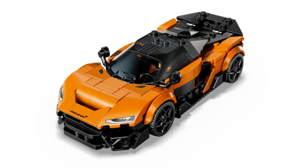 Abbildung Pure Geschwindigkeit zum Bauen – erlebe den McLaren W1 als LEGO® Speed Champions Supersportwagen!