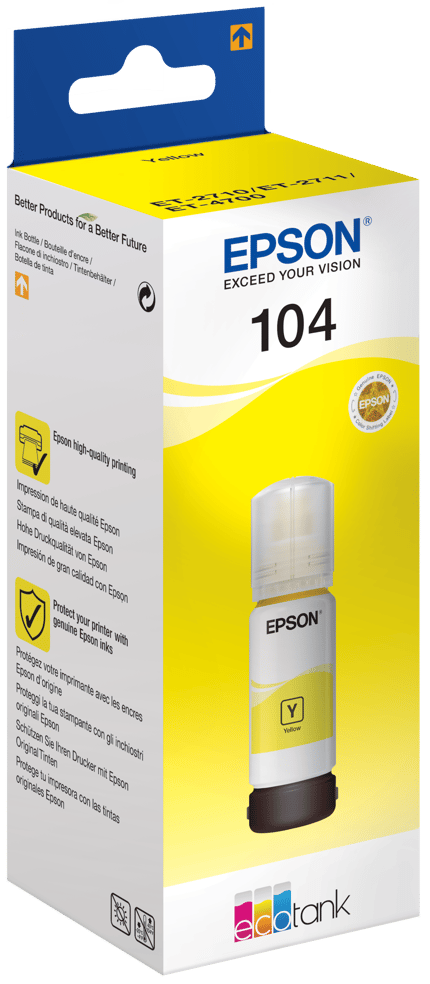 Abbildung Epson 104-Tintenserie