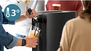Abbildung Frisches, kühles Fassbier zu Hause