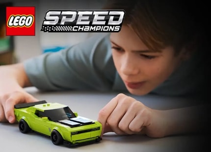 Abbildung Dodge Challenger SRT Hellcat Sportwagen Bauset