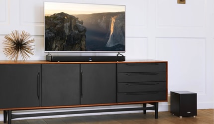 Abbildung Erweitern Sie das Smart Sounddeck 100 wireless zu einem Heimkinoset.