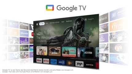 Abbildung Google TV