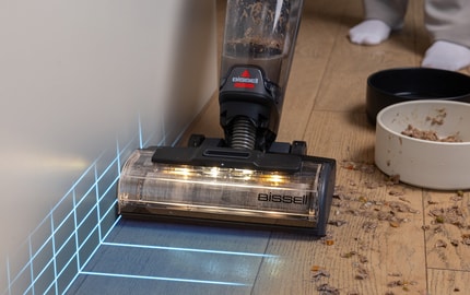 Abbildung Erreichen Sie jede Ecke mit der ZeroGap™ Technologie