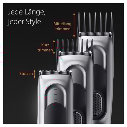 Abbildung Einfaches Haar-Styling von zu Hause mit den Braun Haarschneidern