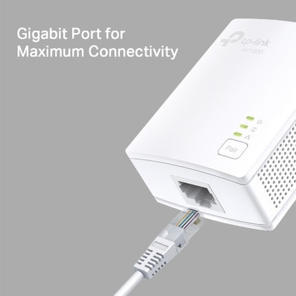 Abbildung Gigabit-LAN-Port für ultraschnelle WLAN-Verbindung