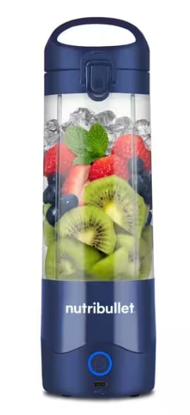 Abbildung In diesem leichten akkubetriebenen Gerät kannst du deine Lieblingsmischungen ganze ohne Kabel oder Stecker mixen