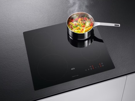 Abbildung Booster Funktion: Sorgt für ein schnelles Erhitzen von Töpfen und Pfannen.