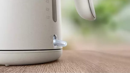 Abbildung Betriebsanzeige leuchtet bei eingeschaltetem Wasserkocher