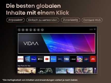 Abbildung OLED TV 4K