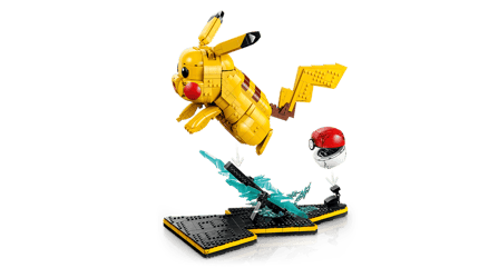 Abbildung Das legendäre Kult-Pokémon erstmals als beeindruckendes Bau-Highlight