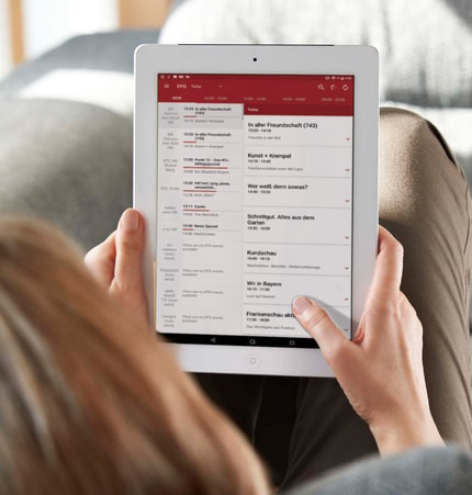 Abbildung Steuern mit der MetzRemote App