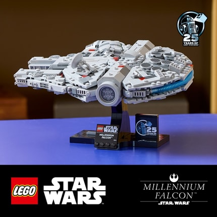 Abbildung Eindrucksvoller baubarer Millennium Falcon™