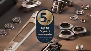 Abbildung Längere Lebensdauer: 5 Jahre Garantie*