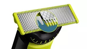 Abbildung Schneidet Haare, nicht die Haut