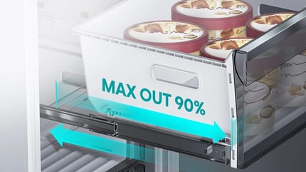 Abbildung Metal-Glide-Schublade