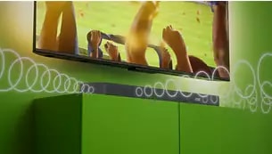 Abbildung Erleben Sie atemberaubenden Sound wie im Kino