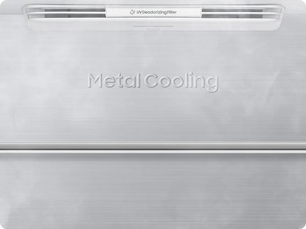 Abbildung Metal Cooling - Für gleichmäßige Kühlung im Profi-Look