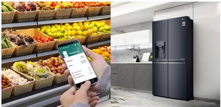 Abbildung Anpassen der Kühlschrankeinstellungen aus der Ferne