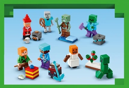 Abbildung LEGO® Minecraft® Minifiguren