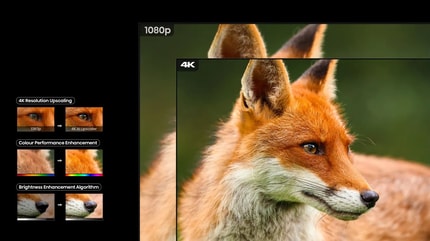 Abbildung 4K KI-Upscaler
