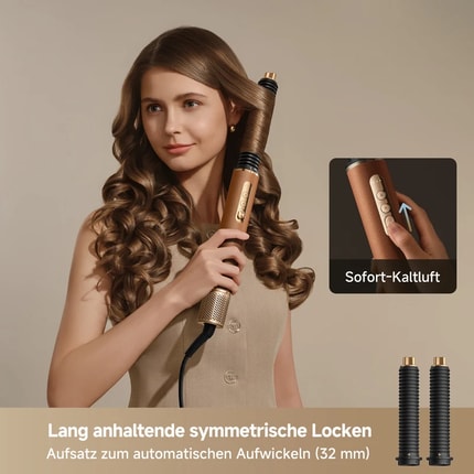 Abbildung Müheloses Frisieren dank intuitivem Design