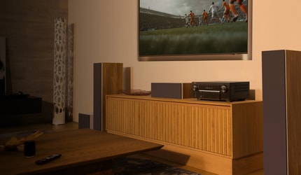 Abbildung Flexibler, leistungsstarker Surround-Sound