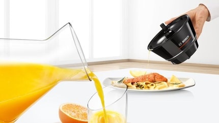 Abbildung Zwei unterschiedliche Behälter für große und kleine Mengen.